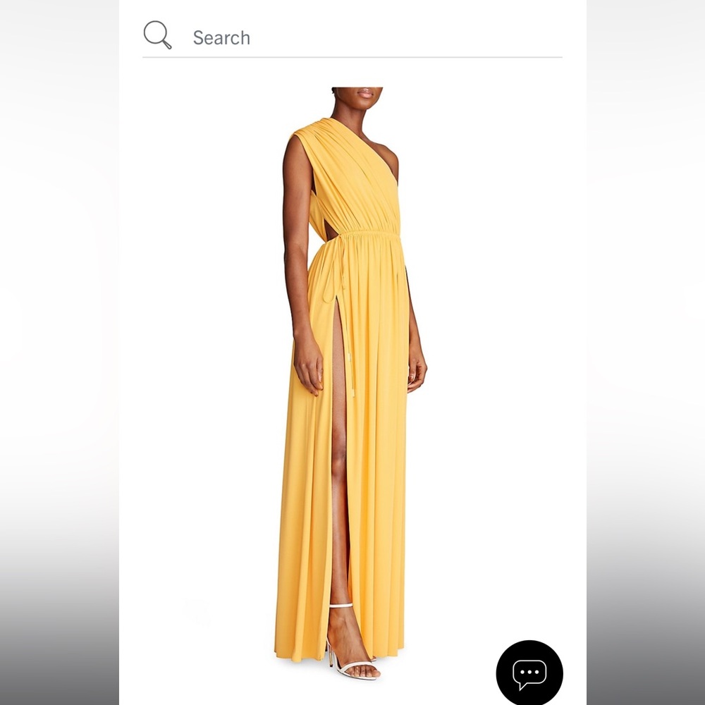 NEVER WORN HALSTON GOWN